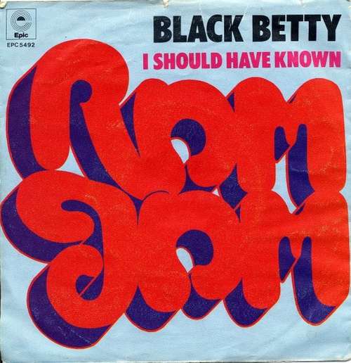 Cover Ram Jam - Black Betty (7, Single) Schallplatten Ankauf