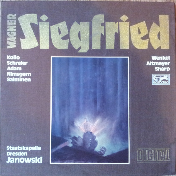 Cover Wagner* - Staatskapelle Dresden, Marek Janowski - Siegfried (5xLP + Box, Club) Schallplatten Ankauf