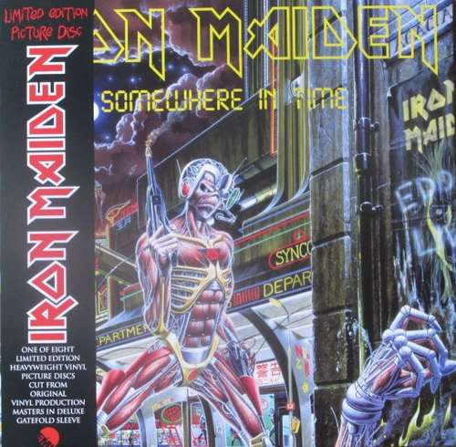 Cover Iron Maiden - Somewhere In Time (LP, Album, Ltd, Pic, RE) Schallplatten Ankauf