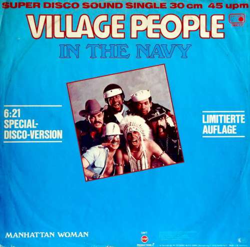 Cover Village People - In The Navy (12, Maxi, Ltd) Schallplatten Ankauf
