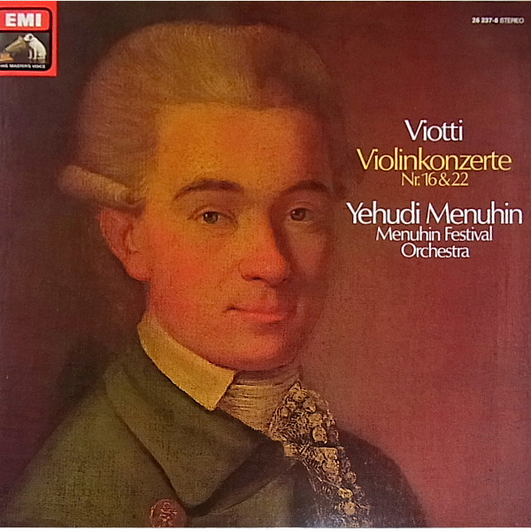 Cover Giovanni Battista Viotti / Yehudi Menuhin / Menuhin Festival Orchestra - Violinkonzerte Nr. 16 & 22 (LP) Schallplatten Ankauf