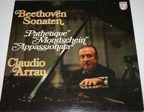 Cover Claudio Arrau, Beethoven* - Beethoven Sonaten, Pathétique, Mondschein, Appassionata, Claudio Arrau (LP, Gat) Schallplatten Ankauf