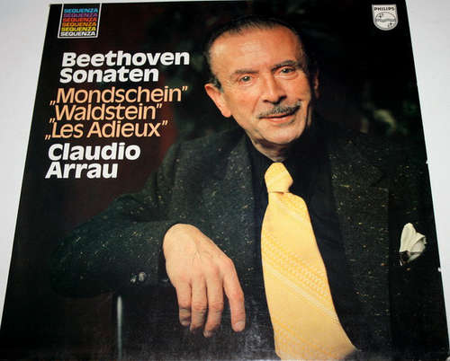 Cover Claudio Arrau, Beethoven* - Beethoven Sonaten Mondschein - Waldstein - Les Adieux (LP, Album) Schallplatten Ankauf