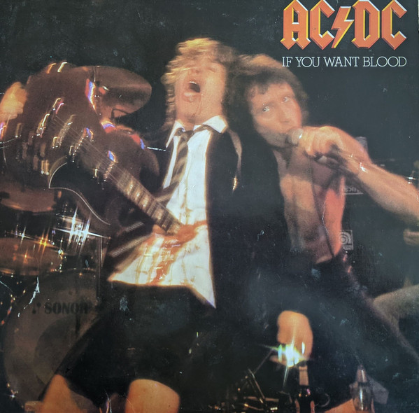 Cover AC/DC - If You Want Blood You've Got It (LP, Album, RE) Schallplatten Ankauf