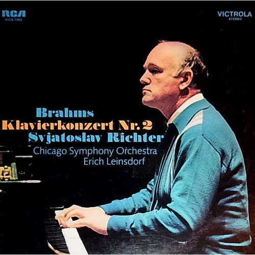 Cover Brahms*, Richter*, Leinsdorf*, Chicago Symphony Orchestra* - Klavierkonzert Nr.2 (LP, Album) Schallplatten Ankauf