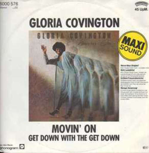 Cover Gloria Covington - Movin' On (12) Schallplatten Ankauf