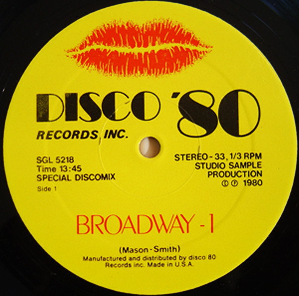 Bild Various - Broadway - 1 (12, Mixed, Unofficial) Schallplatten Ankauf