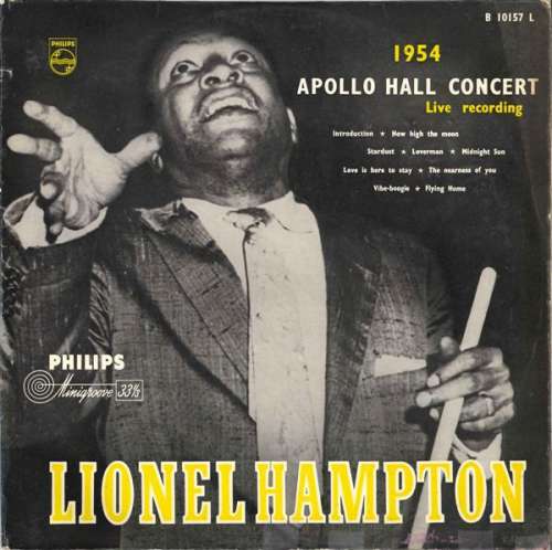 Cover Lionel Hampton - Apollo Hall Concert 1954 (LP, Album, Mono) Schallplatten Ankauf