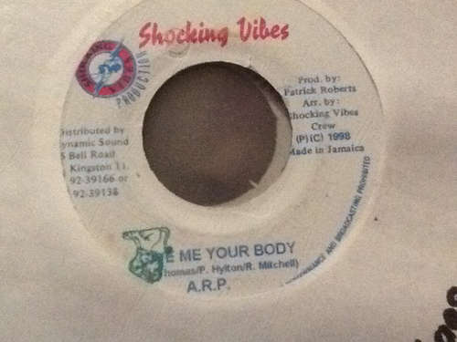 Cover A.R.P. (2) - Give Me Your Body (7) Schallplatten Ankauf