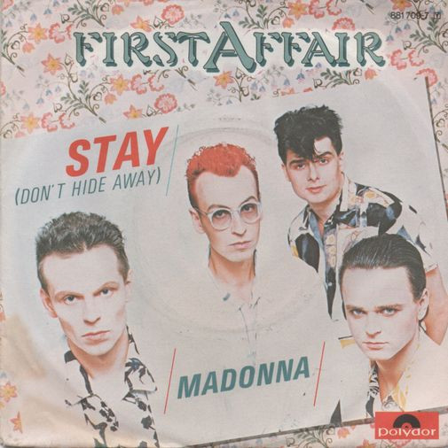 Cover First Affair - Stay (Don't Hide Away) (7, Single) Schallplatten Ankauf