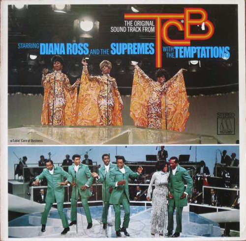 Cover Diana Ross And The Supremes With The Temptations - The Original Soundtrack From TCB (LP, Album, RE) Schallplatten Ankauf
