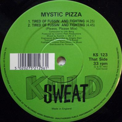 Cover Mystic Pizza - Tired Of Fussin' And Fighting (12) Schallplatten Ankauf