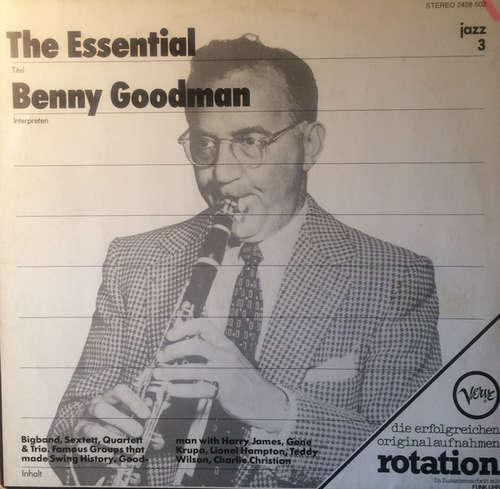 Cover Benny Goodman - The Essential Benny Goodman (LP, Comp) Schallplatten Ankauf