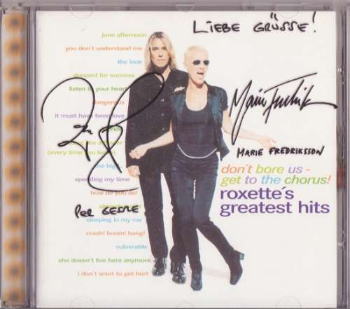 Cover Roxette - Don't Bore Us - Get To The Chorus! (Roxette's Greatest Hits) (CD, Comp, Aut) Schallplatten Ankauf