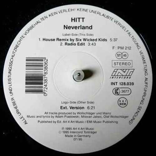 Cover Neverland Schallplatten Ankauf