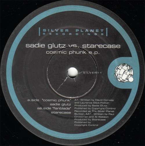 Cover Sadie Glutz vs. Starecase - Cosmic Phunk E.P. (12, EP) Schallplatten Ankauf