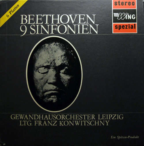 Cover Beethoven* - Gewandhausorchester Leipzig Ltg. Franz Konwitschny - 9 Sinfonien (6xLP, Comp + Box) Schallplatten Ankauf