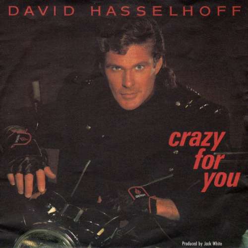 Cover David Hasselhoff - Crazy For You (7, Single) Schallplatten Ankauf