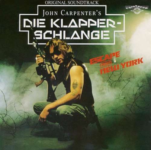 Cover John Carpenter & Alan Howarth - Die Klapperschlange (Original Soundtrack) (LP, Album, RE) Schallplatten Ankauf