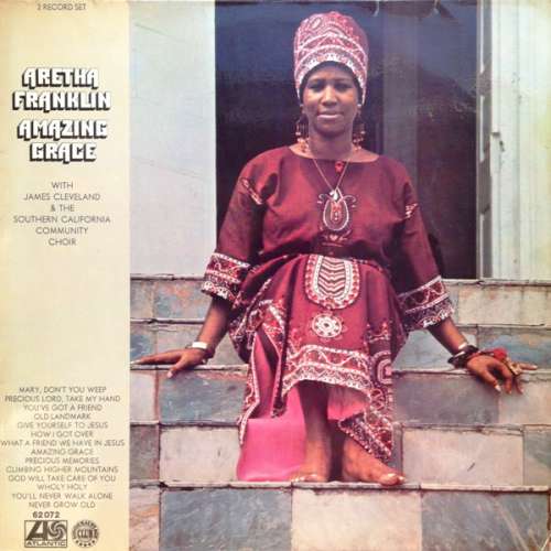 Cover Aretha Franklin With James Cleveland* & The Southern California Community Choir - Amazing Grace (2xLP, Album, Club) Schallplatten Ankauf