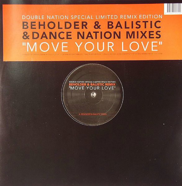 Cover Double Nation - Move Your Love (Special Limited Remix Edition) (12, Ltd) Schallplatten Ankauf