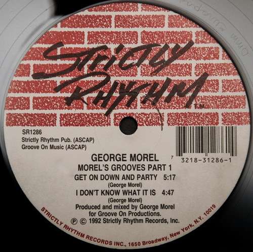 Cover Morel's Grooves Part 1 Schallplatten Ankauf