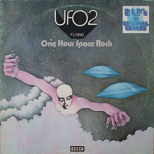 Cover UFO (5) - UFO 1 / Flying (One Hour Of Space Rock) (2xLP, Comp) Schallplatten Ankauf
