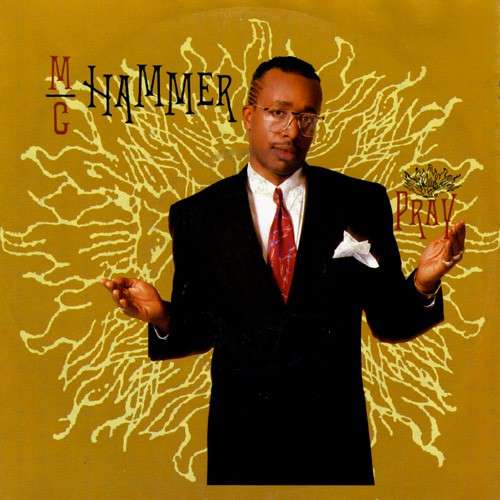Cover MC Hammer - Pray (7, Single) Schallplatten Ankauf
