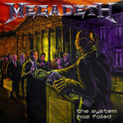 Cover Megadeth - The System Has Failed (LP, Album, Ltd, Num, RE, Pur) Schallplatten Ankauf