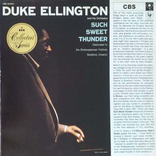 Cover Duke Ellington And His Orchestra - Such Sweet Thunder (LP, Album, Mono, RE) Schallplatten Ankauf