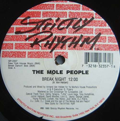 Cover The Mole People - Break Night / Ocean (12) Schallplatten Ankauf