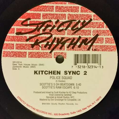 Cover Kitchen Sync - Police Squad (12) Schallplatten Ankauf