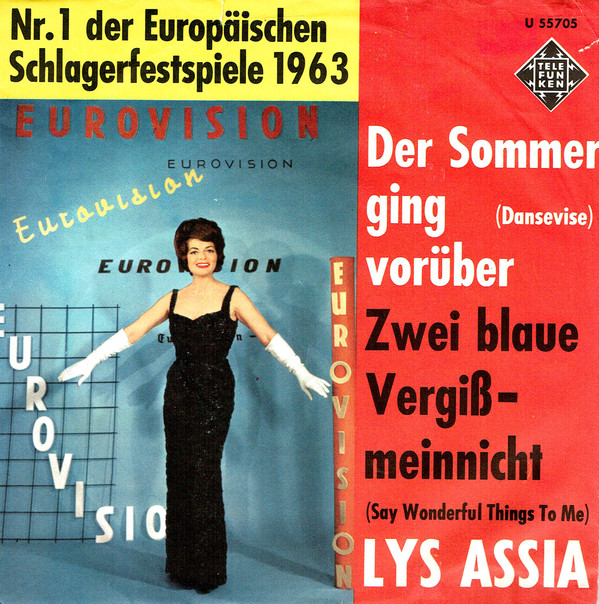 Cover Lys Assia - Der Sommer Ging Vorüber (7, Single) Schallplatten Ankauf
