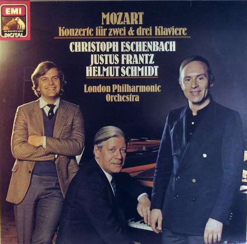Cover Mozart*, Eschenbach*, Frantz*, Schmidt*, London Philharmonic Orchestra* - Konzerte Für Zwei & Drei Klaviere (LP, Club) Schallplatten Ankauf