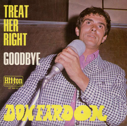 Bild Don Fardon - Treat Her Right / Goodbye (7) Schallplatten Ankauf