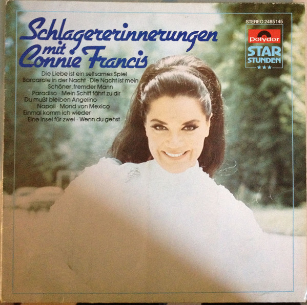 Cover Connie Francis - Schlagererinnerungen Mit Connie Francis (LP, Comp, RE) Schallplatten Ankauf