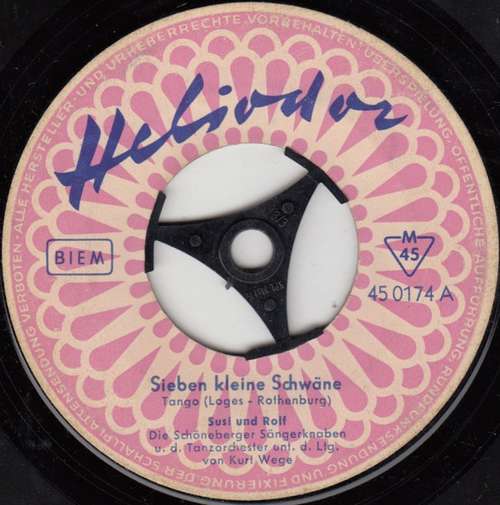 Cover Susi Und Rolf - Sieben Kleine Schwäne (7, Single, Mono) Schallplatten Ankauf