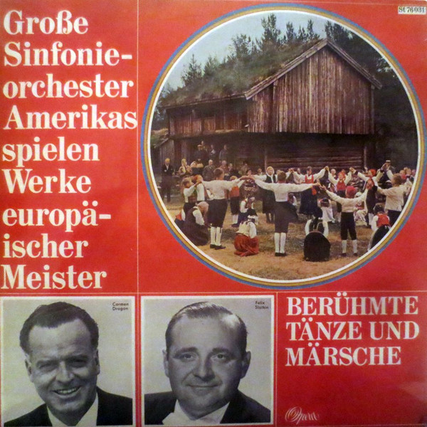 Cover Hollywood Bowl Symphony Orchestra*, Capitol Symphony Orchestra - Berühmte Tänze Und Märsche (LP, Comp) Schallplatten Ankauf