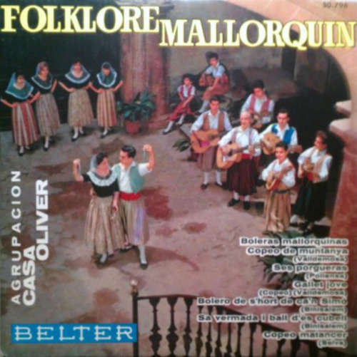 Cover Agrupación Casa Oliver - Folklore Mallorquin (7, EP) Schallplatten Ankauf