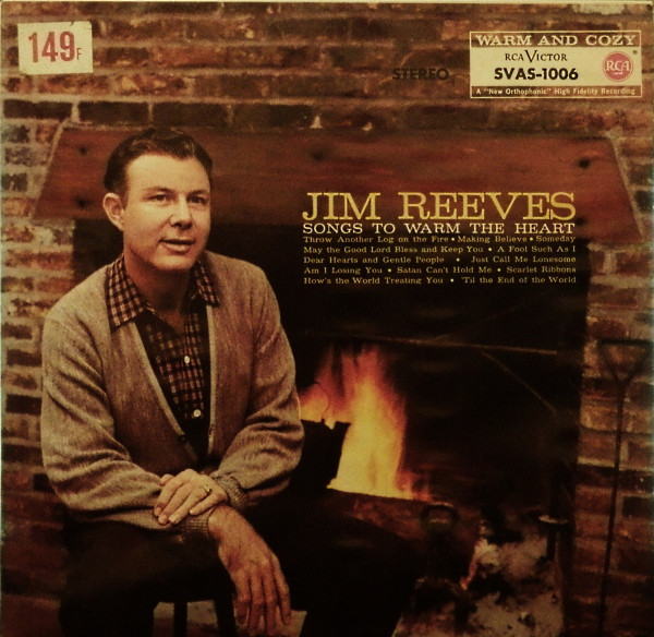 Cover Jim Reeves - Songs To Warm The Heart (LP, Album, RE) Schallplatten Ankauf