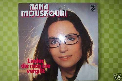 Cover Nana Mouskouri - Lieder, Die Man Nie Vergißt (LP, Club) Schallplatten Ankauf