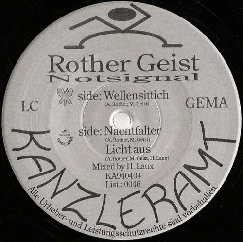 Cover Rother Geist - Notsignal (12) Schallplatten Ankauf