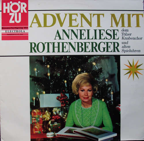 Cover Anneliese Rothenberger, Tölzer Knabenchor - Advent Mit Anneliese Rothenberger Dem Tölzer Knabenchor Und Alten Spieluhren (LP, S/Edition) Schallplatten Ankauf