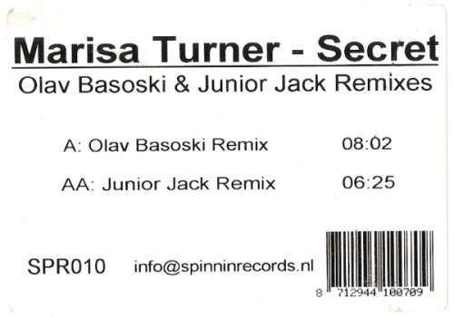 Cover Marisa Turner - Secret (12, TP) Schallplatten Ankauf