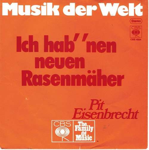Cover Pit Eisenbrecht - Ich Hab 'nen Neuen Rasenmäher (7) Schallplatten Ankauf