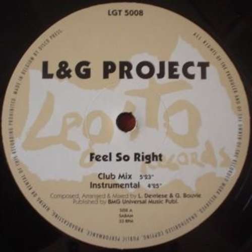 Cover Feel So Right / Latino Express Schallplatten Ankauf