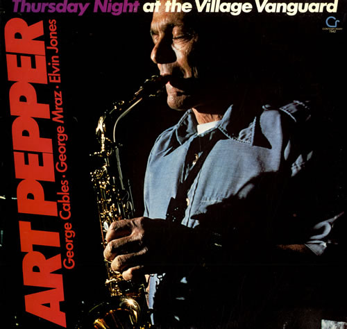 Cover Art Pepper - Thursday Night At The Village Vanguard (LP, Album, RE) Schallplatten Ankauf
