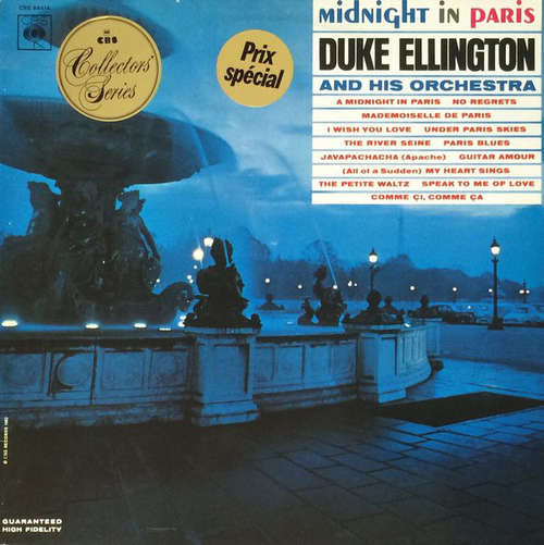 Cover Duke Ellington And His Orchestra - Midnight In Paris (LP, Album, RE) Schallplatten Ankauf