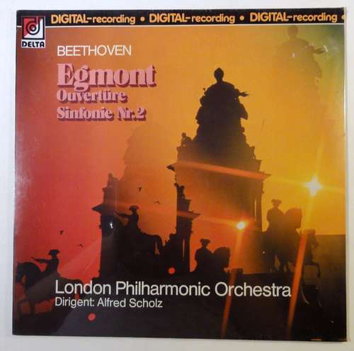 Cover London Philharmonic Orchestra*, Beethoven* - Egmont, Overtüre Sinfonie Nr. 2 (LP) Schallplatten Ankauf