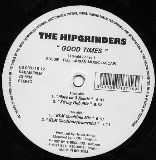 Cover Good Times Schallplatten Ankauf